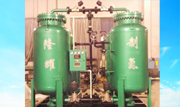 Nitrogen oxygen separation device
